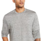 Alfani Men's Crewneck Crinkled T-Shirt Gray Size XX-Large