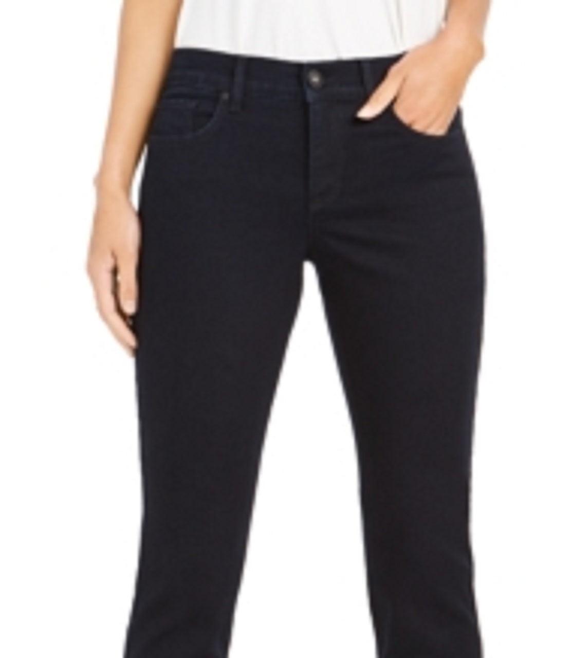 Style & Co Women's Bling Pocket Bootcut Jeans Blue Size 8 Petite