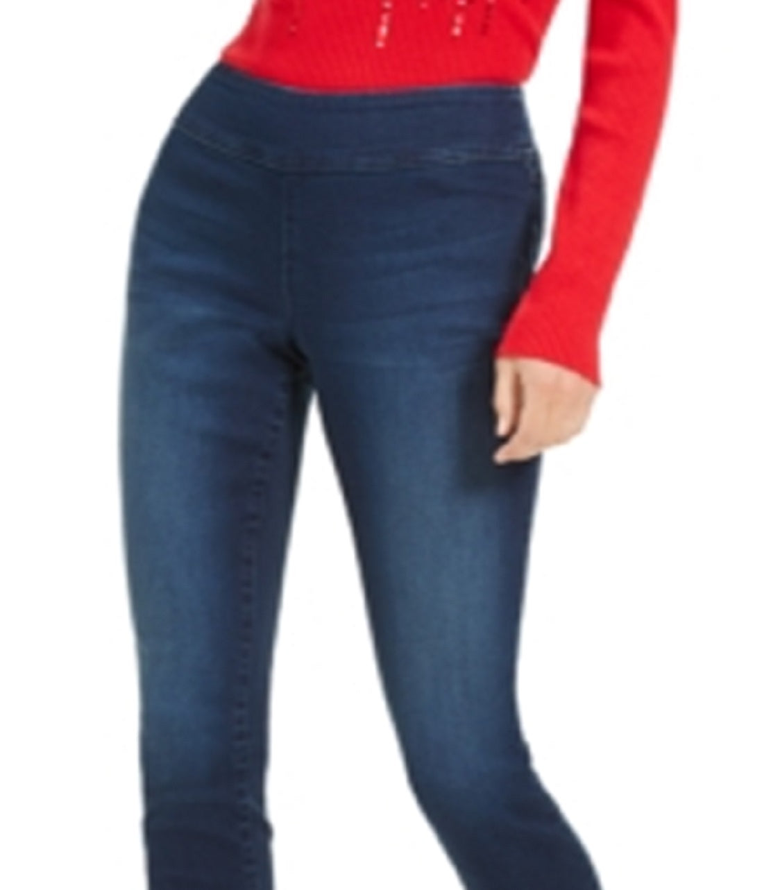 INC International Concepts Women's Pull on Denim Jeggings Blue Size 0