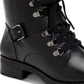 Giani Bernini Women's Naomii Lug Leather Ankle Boot Black Size 9 M