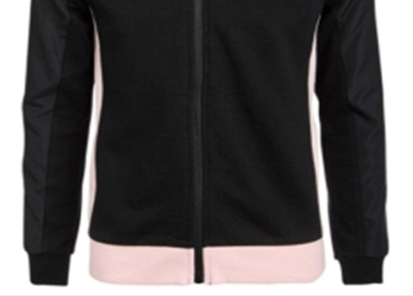 ID Ideology Big Girl's Pieced Zip Up Hoodie Black Size Small