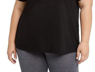 Ideology Plus Active Graphic T-Shirt Black Size 3X