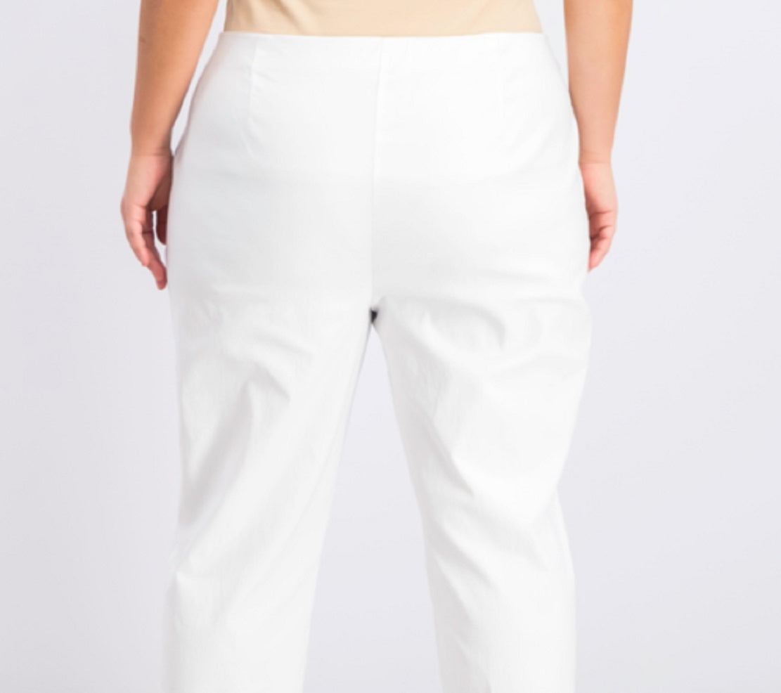 Charter Club Women's Pull on Skinny Pants White Size 22W