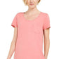Style & Co Women's One Pocket T-Shirt Dress Pink Size XX-Large