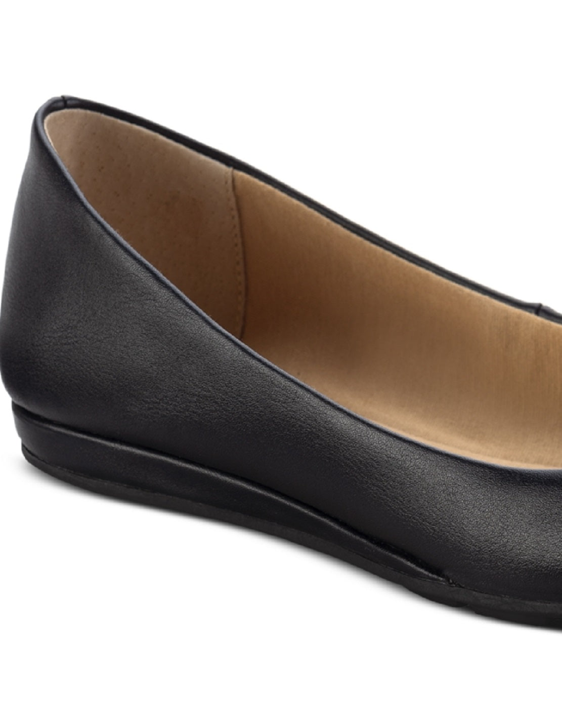 Sun + Stone Women's Eliana Flats Shoes Black Size 12 M