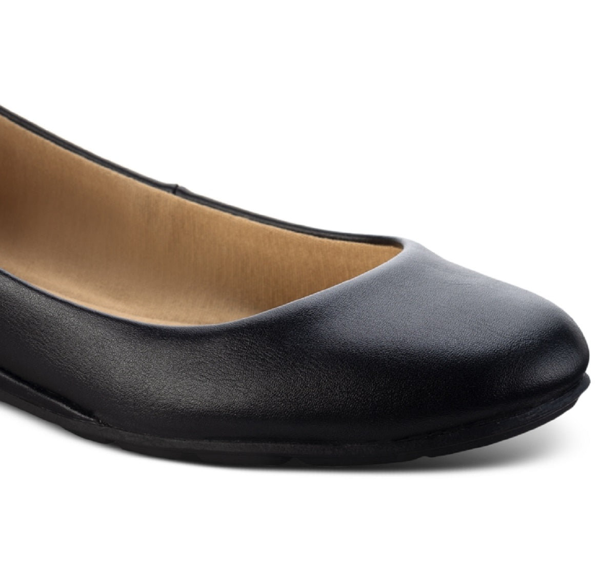 Sun + Stone Women's Eliana Flats Shoes Black Size 12 M