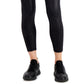ID Ideology Women's Compression Croc Embossed Side Pocket 7/8 Length Leggings Black Size X-Large