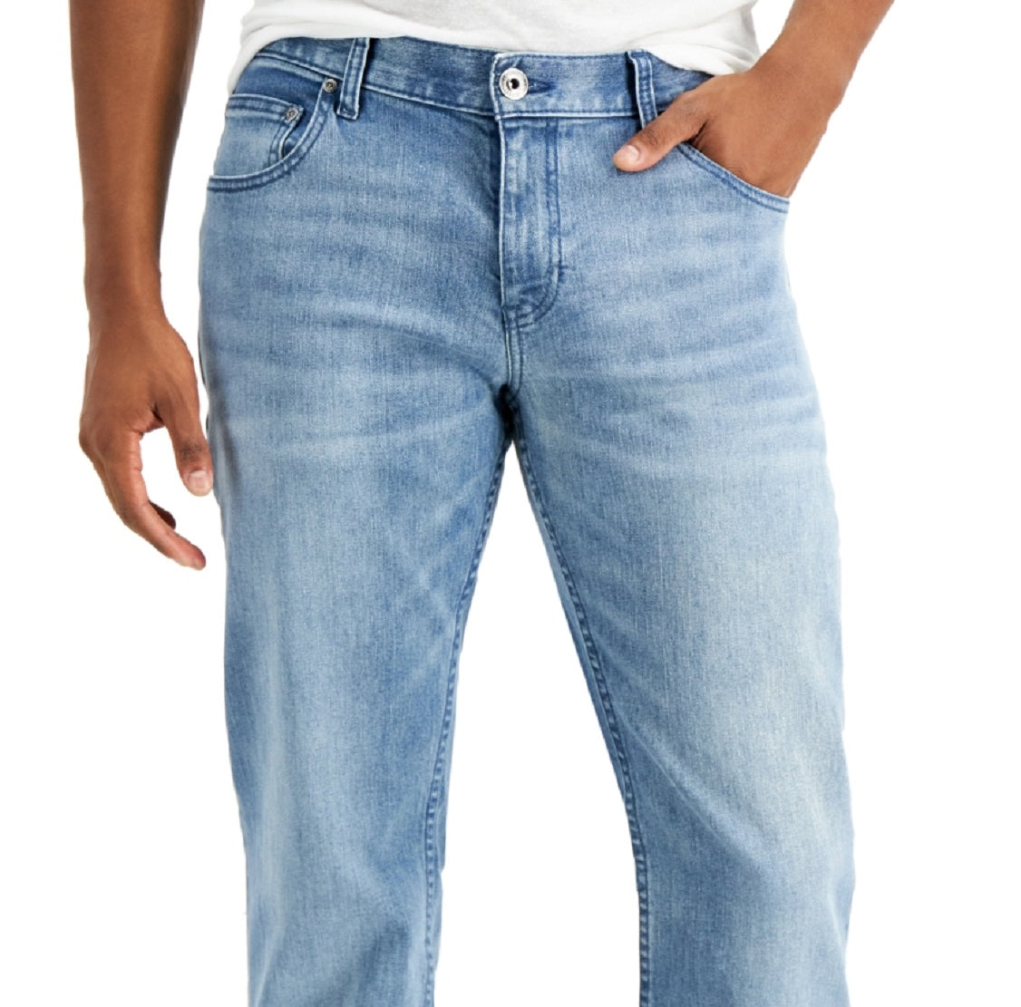 INC International Concepts Men's Rockford Boot Cut Jeans Blue Size 38X30