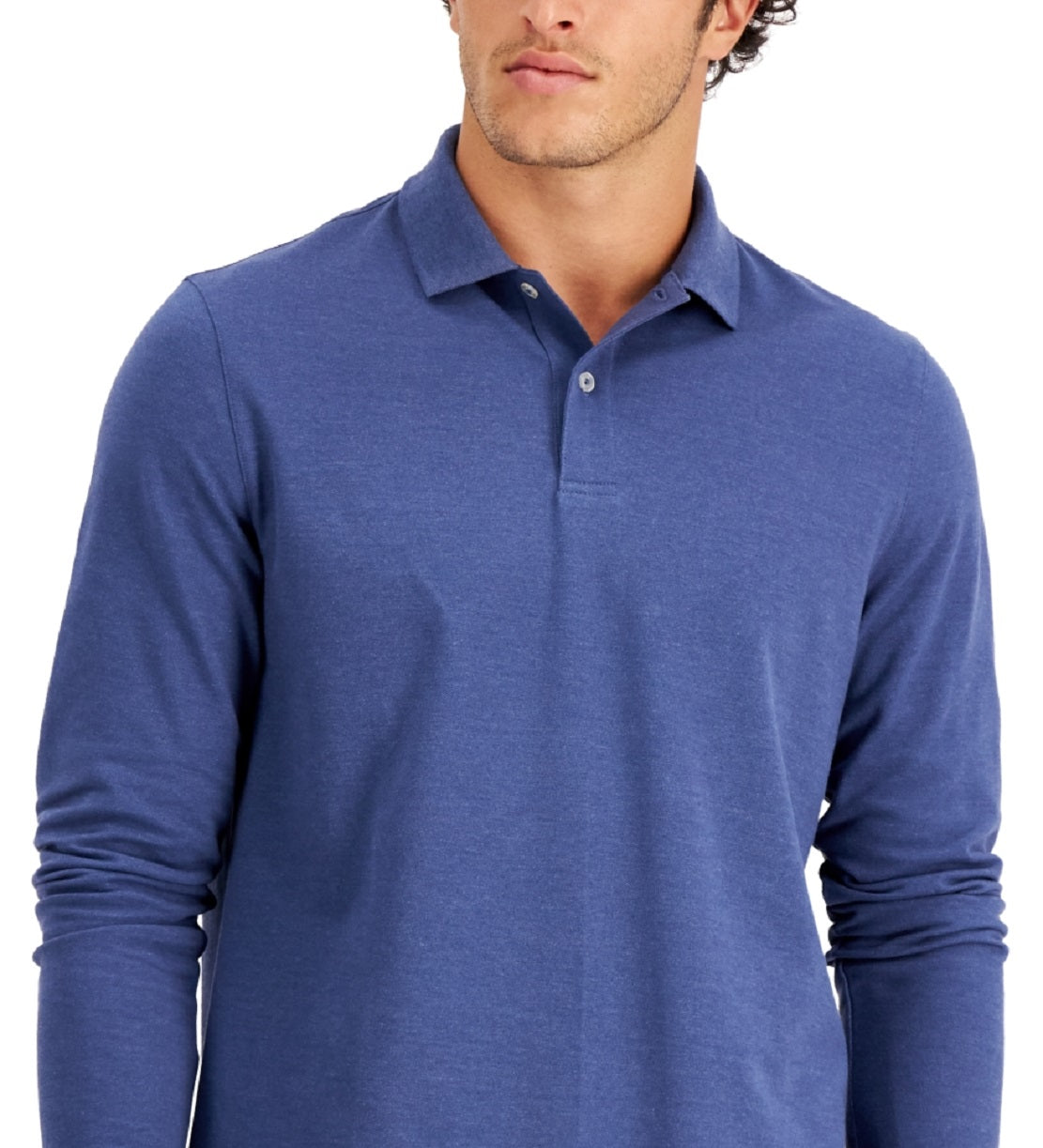 Club Room Men's Solid Stretch Polo Blue Size Small