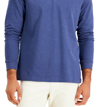 Club Room Men's Solid Stretch Polo Blue Size Small