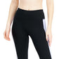 Ideology Women's Colorblocked Cropped Leggings Gray Size Medium
