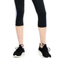Ideology Women's Colorblocked Cropped Leggings Gray Size Medium