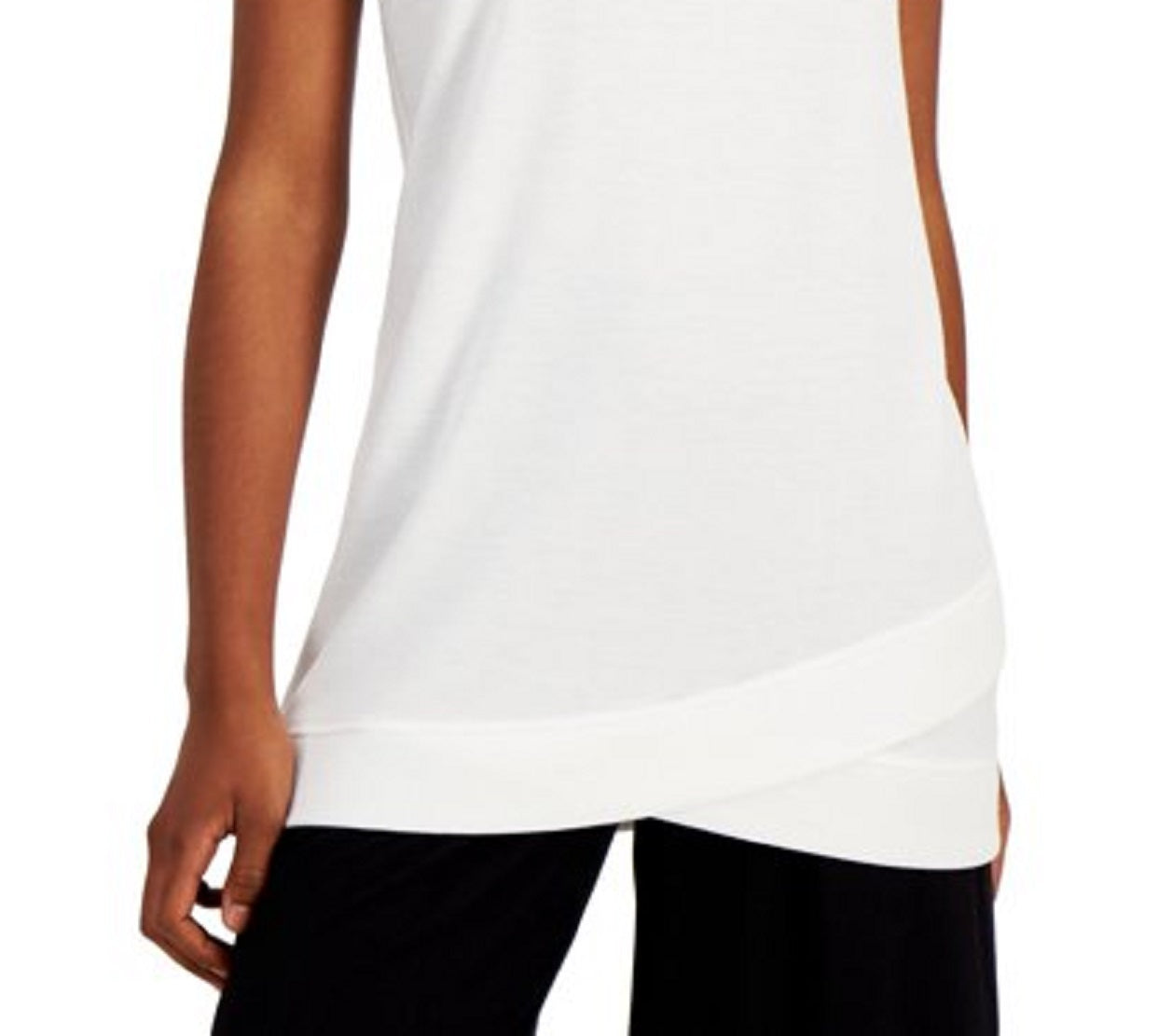 ID Ideology Women's Short Sleeve T-Shirt White Size XX-Large