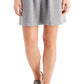 ID Ideology Women's Drawstring Waist Sleeveless Dress Gray Size Large