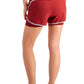 ID Ideology Women's Performance Layered Look Shorts Red Size Small