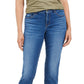 Style & Co Women's Curvy-Fit Skinny Jeans Blue Size 10 Petite