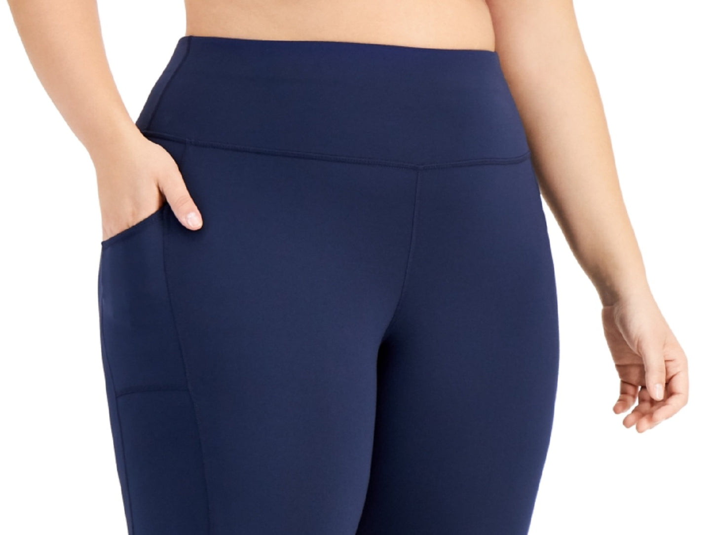 ID Ideology Women's Pull On Bicycle Shorts Blue