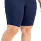 ID Ideology Women's Pull On Bicycle Shorts Blue