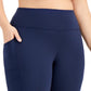 ID Ideology Women's Pull On Bicycle Shorts Blue Size 3X