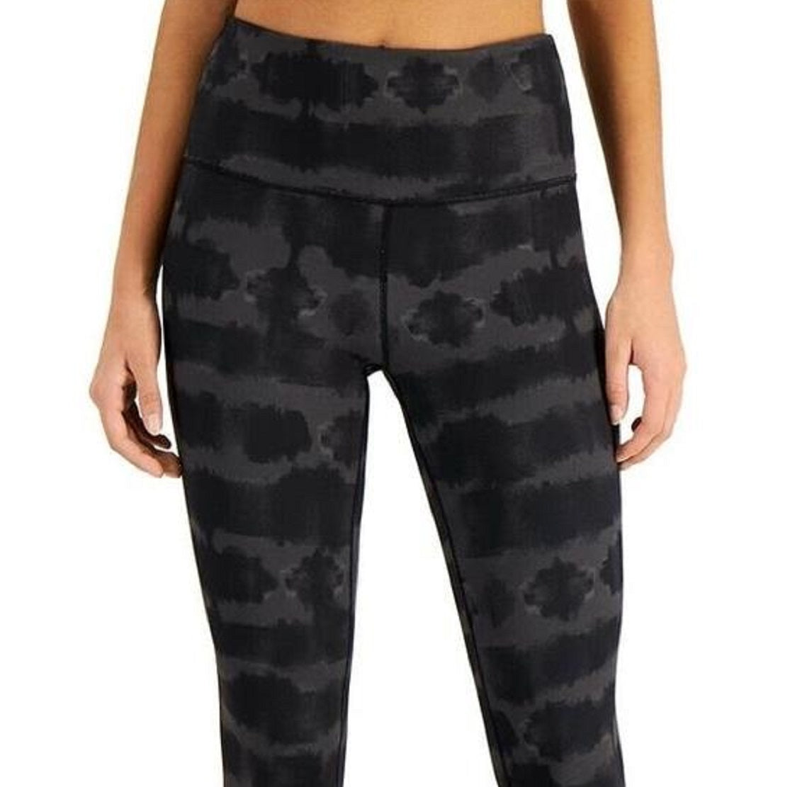 ID Ideology Women's Reversible Leggings Black Size Medium
