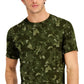 ID Ideology Men's Birdseye Printed Training T-Shirt Green Size X-Large