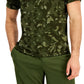 ID Ideology Men's Birdseye Printed Training T-Shirt Green Size X-Large