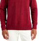Club Room Men's Chunky Cable Knit Turtleneck Sweater Red Size XX-Large