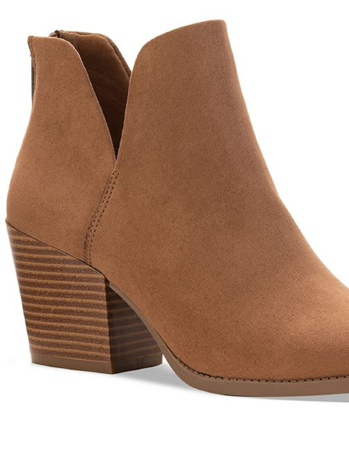 Sun + Stone Women's Elizaa Booties Brown Size 5.5 M