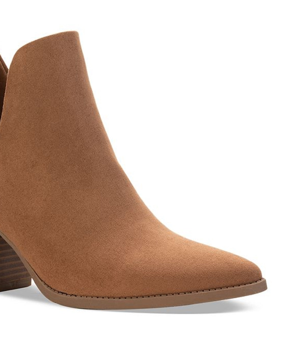 Sun + Stone Women's Elizaa Booties Brown Size 5.5 M