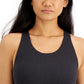 Ideology Women's Sweat Set Low Impact Sports Bra Black Size X-Small