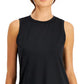 Ideology Women's Tank Top Black Size XX-Large
