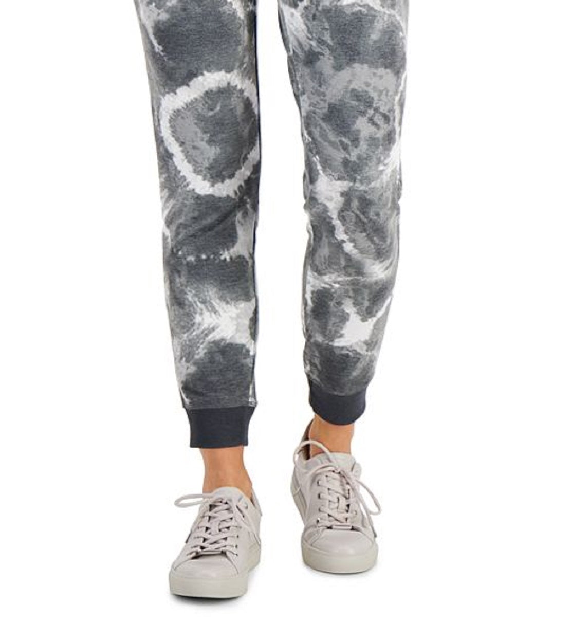 Ideology Women's Radial Marks Slim Fit Jogging Pants Gray Size XX-Large