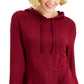 ID Ideology Women's Mushy Knit Hoodie Red Size Large