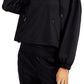 ID Ideology Women's Cropped Quarter Zip Hoodie Black Size XX-Large