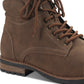 Sun + Stone Men's Baker Faux Leather Lace Up Boots Brown Size 11.5 M