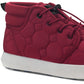 Sun + Stone Men's Lace Up Quilted Puffer Boots Red Size 12 M