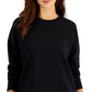 ID Ideology Women's Fleece Sweatshirt Black Size X-Large