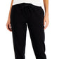 ID Ideology Women's Fleece Joggers Black Size X-Small