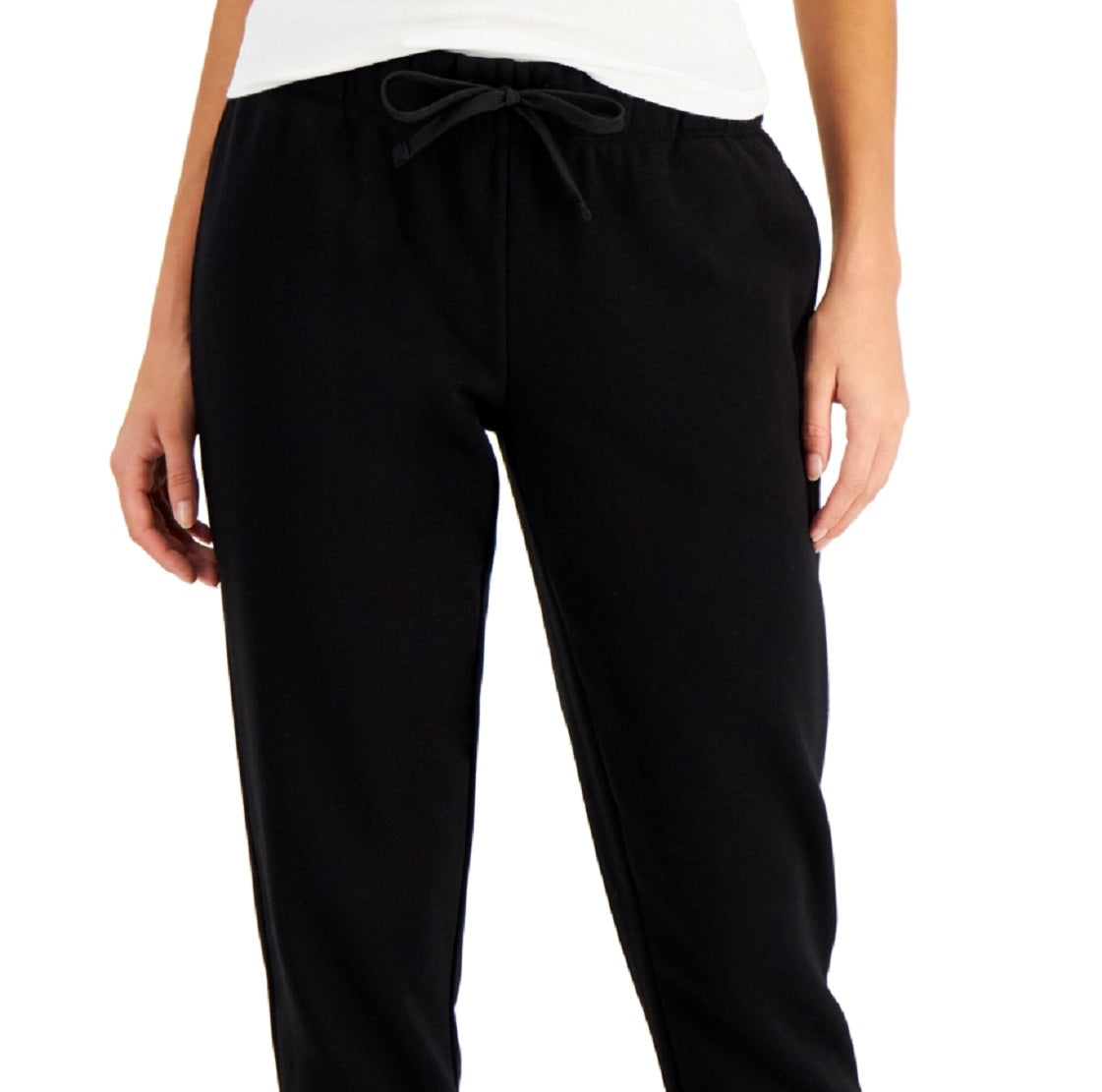 ID Ideology Women's Fleece Joggers Black Size X-Small