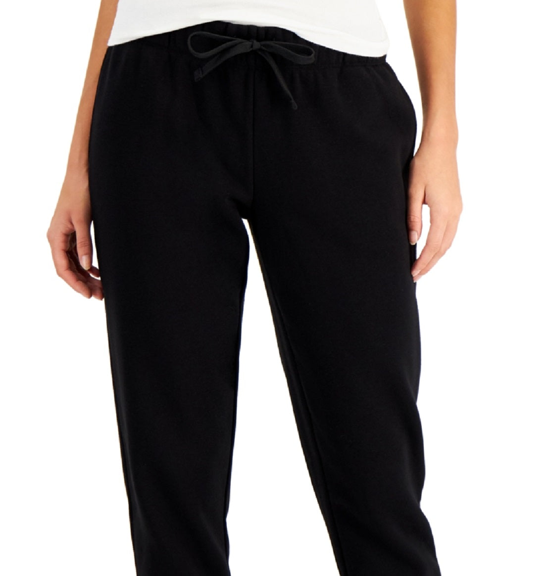 ID Ideology Women's Fleece Joggers Black Size XX-Large