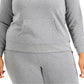 ID Ideology Women's Plus Pullover Hoodie Gray Size 2X