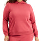 ID Ideology Women's Plus Pullover Hoodie Red Size 1X
