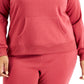 ID Ideology Women's Plus Pullover Hoodie Red Size 1X