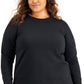 ID Ideology Women's Sweatshirt Black Size 3X