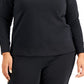 ID Ideology Women's Sweatshirt Black Size 3X