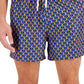 INC International Concepts Men's Bicho Geometric Print Swim Shorts Blue Size Medium