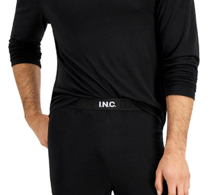 INC International Concepts Men's Pajama Top Black Size XX-Large