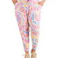Ideology Women's Twisted Colors Leggings White Size 4X