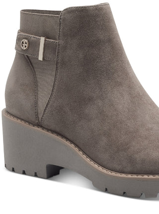 Giani Bernini Women's Vaass Wedge Booties Brown Size 9 M