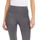 Id Ideology Women's Compression High Rise Side Pocket Cropped Leggings Purple Size Large